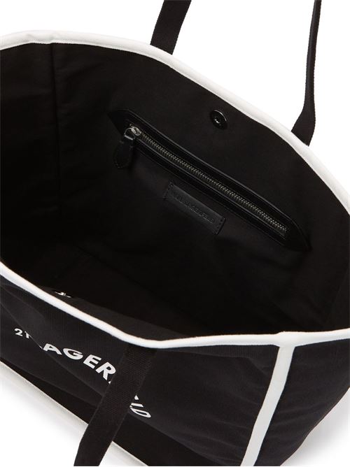 Borsa donna tote nera Karl Lagerfeld | A3W50018999
